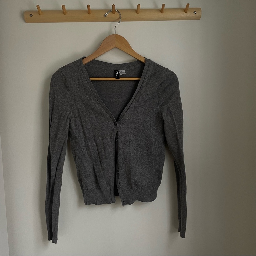 H&M Charcoal Women's Cardigan